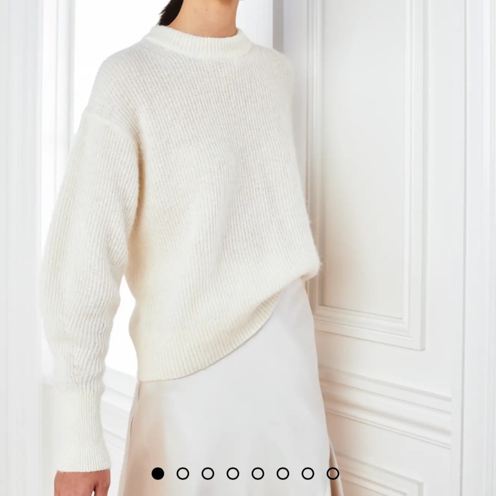Baby Alpaca Wool Crew Neck Sweater